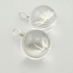16 Dandelion Pendants